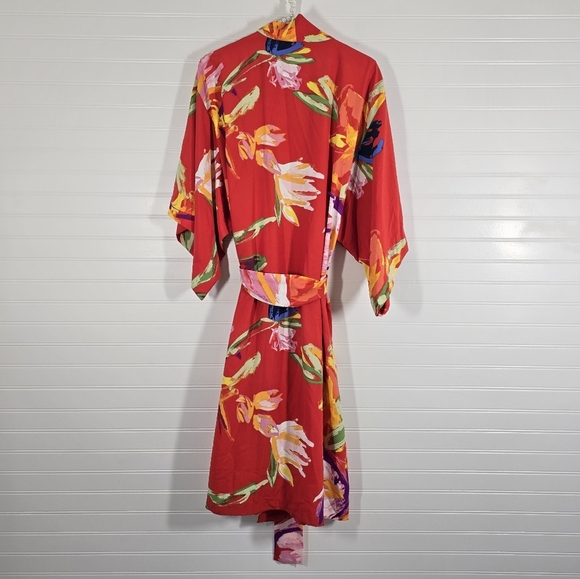 Natori Kira Midi Robe Medium Silky Bright - Picture 4 of 8